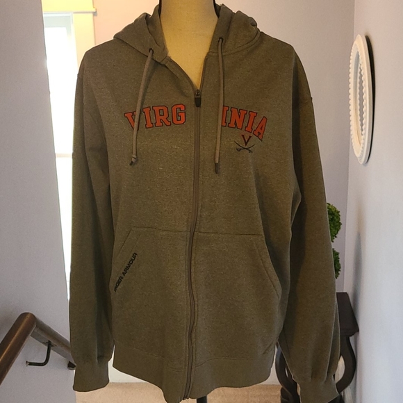 uva zip up hoodie
